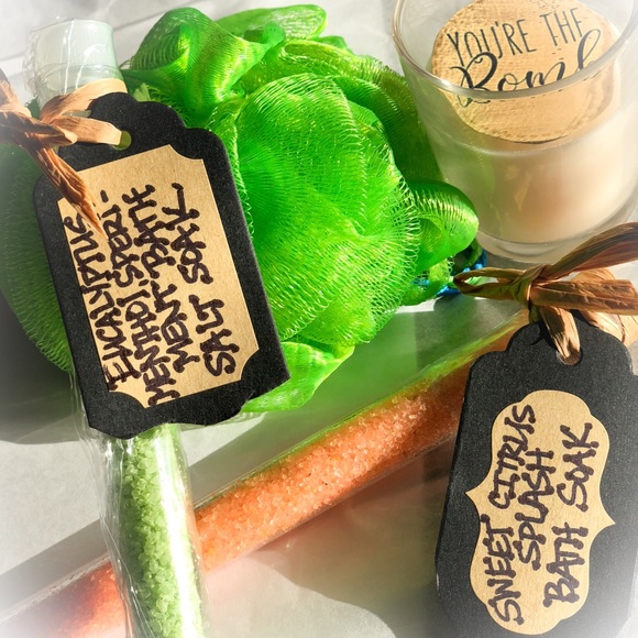 Bath Size (6)pk Tubes of Bath Salts w/Botanicals - Picture 8 of 8